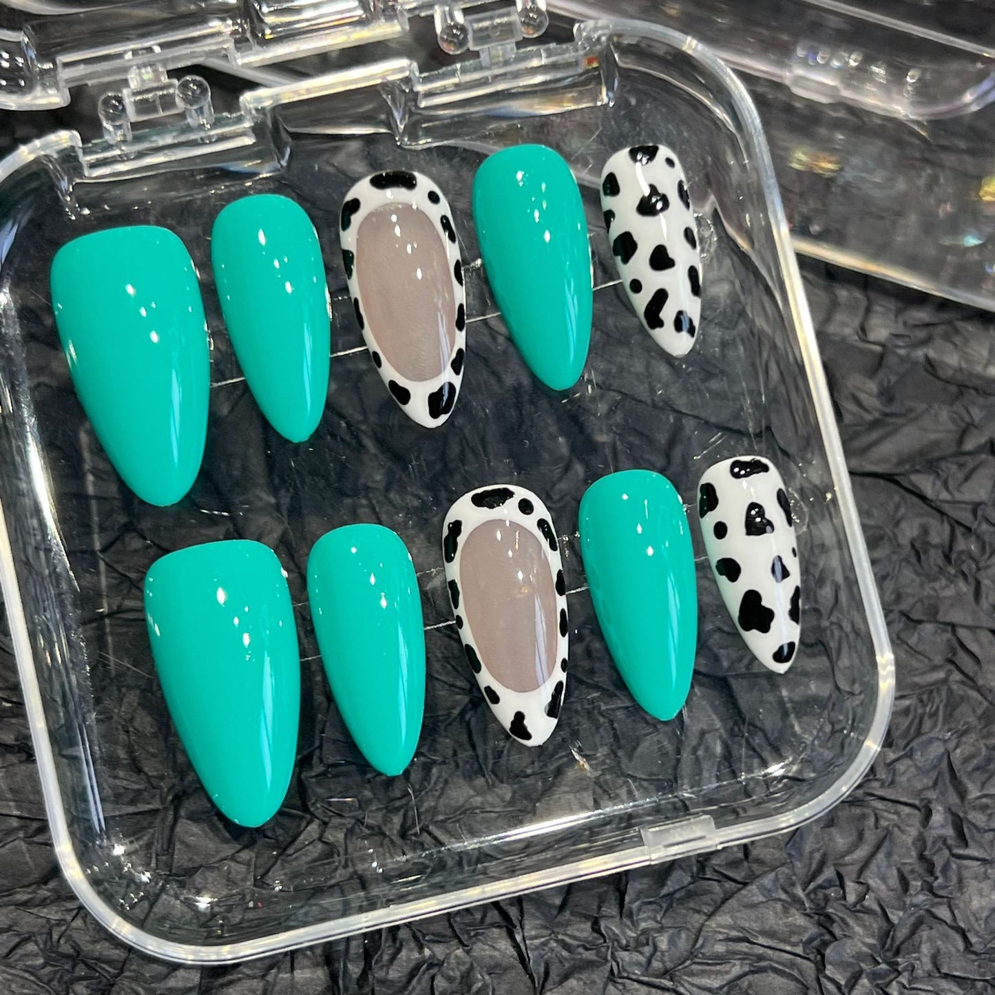 Cat's eye wears manicure handmade, pure handmade wholesale wears nail pads, advanced sense, summer handmade wears nail pads